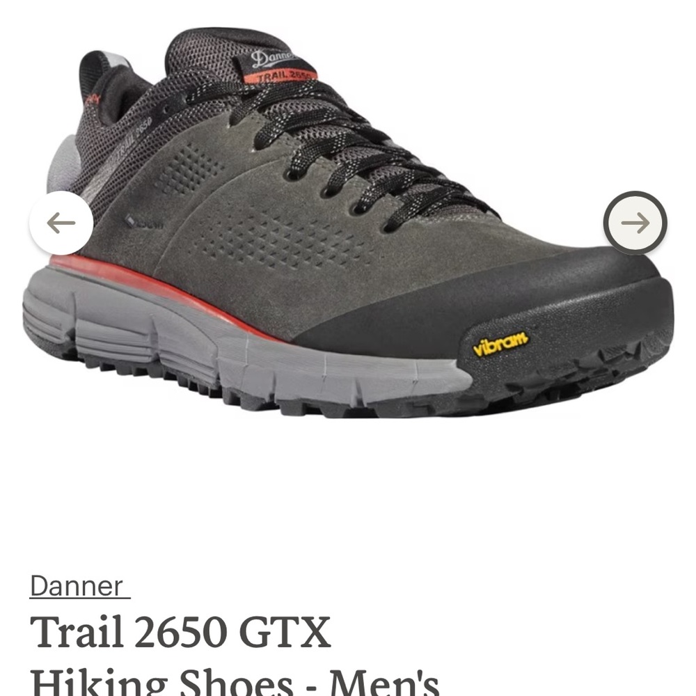Danner Trail 2650 GTX Hiking Shoes - Men's NEW size 10.5